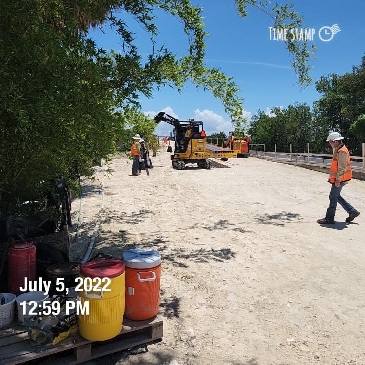 bridge work July 2022