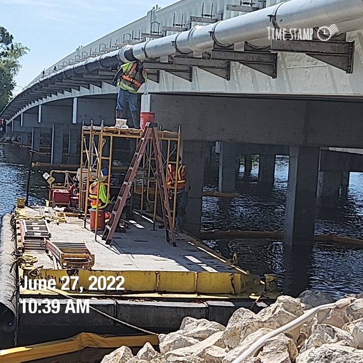 bridge work July 1, 2022